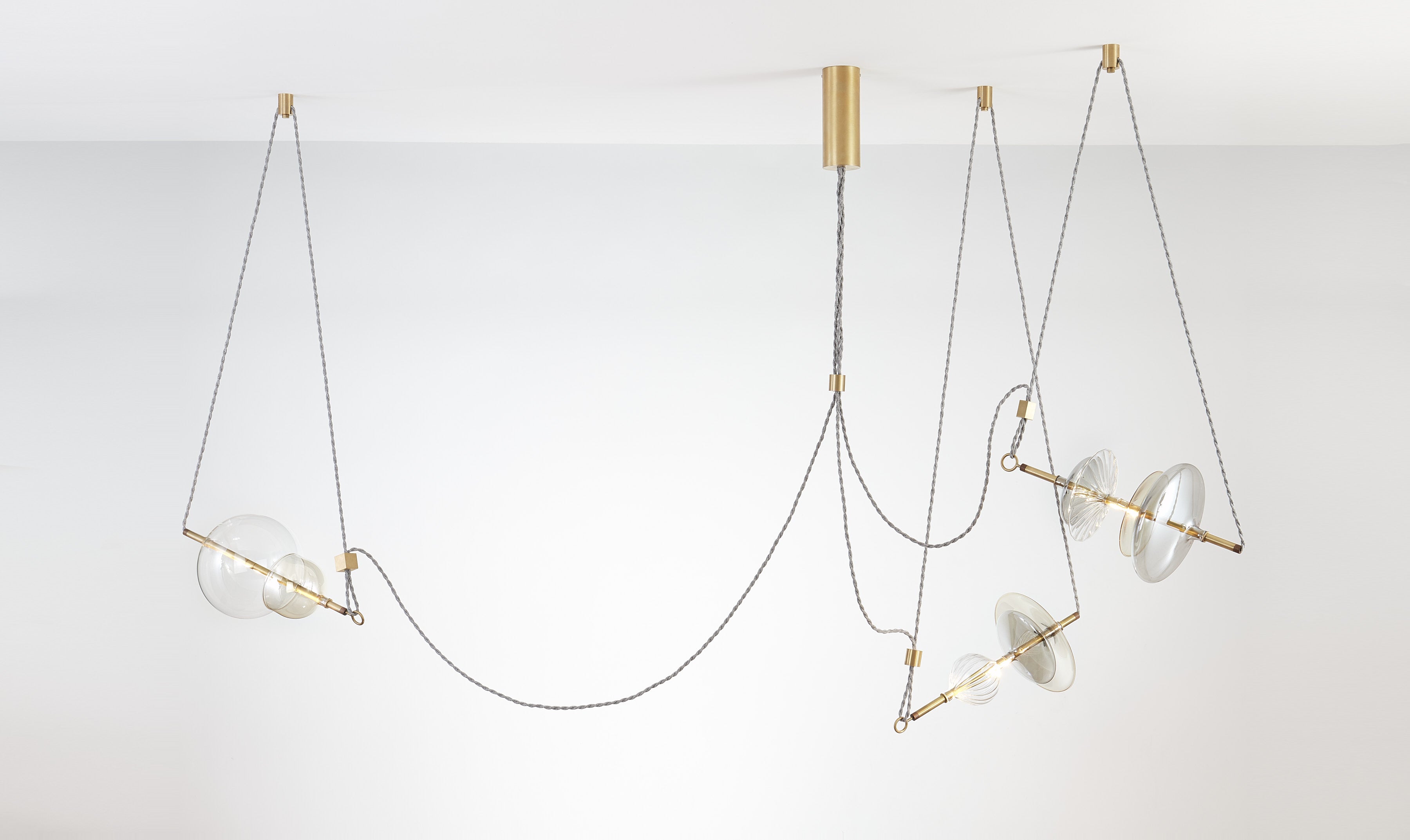 Chemistry Trapezi - Three - Chandelier